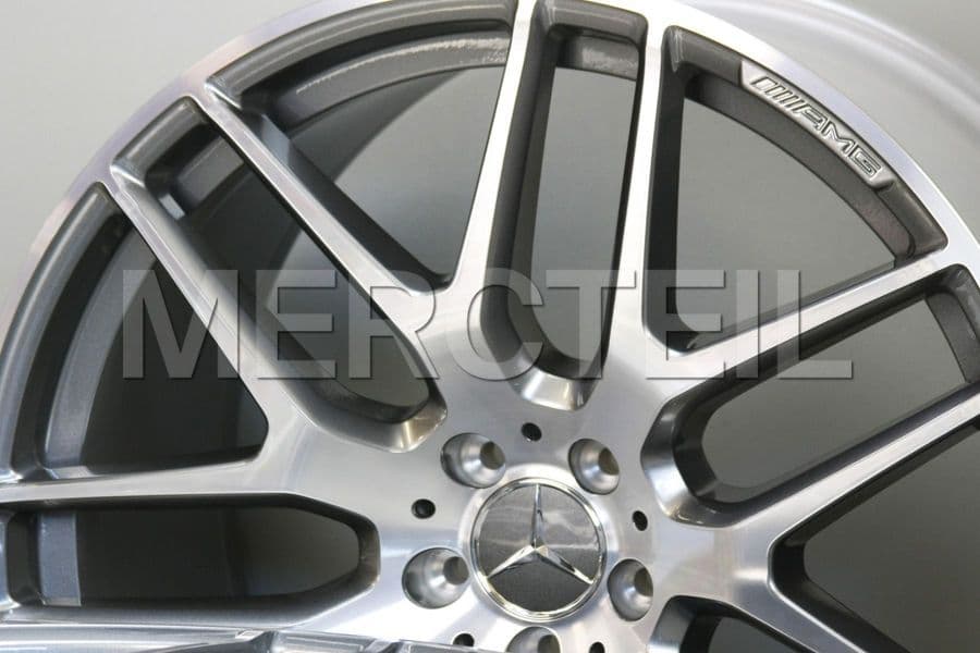 Ml Gle Class Gl Gls Class Amg Inch Set Of Silver Wheels Genuine