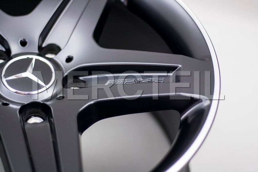 G Wagon Amg Rims Alloy Black Matte 19 Inch Genuine Mercedes Amg B66031535 A46340121027x36