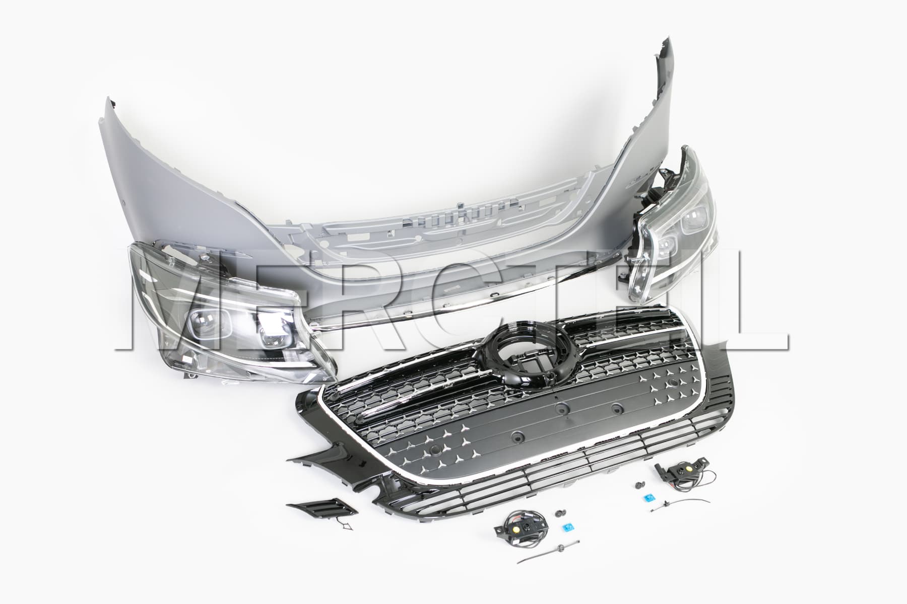 2024 Facelift II V-Klasse AMG-Line Frontstoßstangen-Exterieur-Umrüstkit W447 Original Mercedes-Benz  