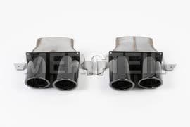 223-420-600 BRABUS BRABUS TAILPIPES BLACK CHROME - S 500