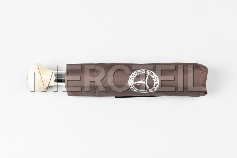 300 SL Folding Umbrella Brown Genuine Mercedes Benz Collection preview 0
