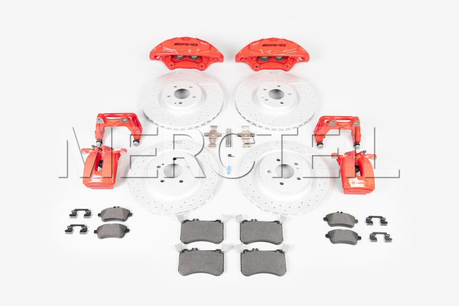 45 AMG Red Brake System Conversion Kit W176 / C117 / X156 Genuine Mercedes AMG preview 0