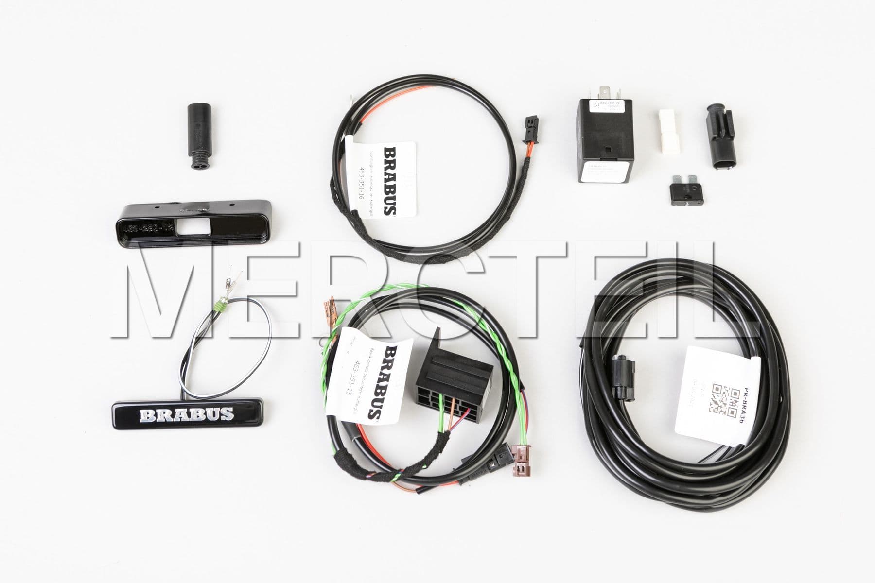 463-290-99 BRABUS BRABUS KUEHLERGRILL LOGO