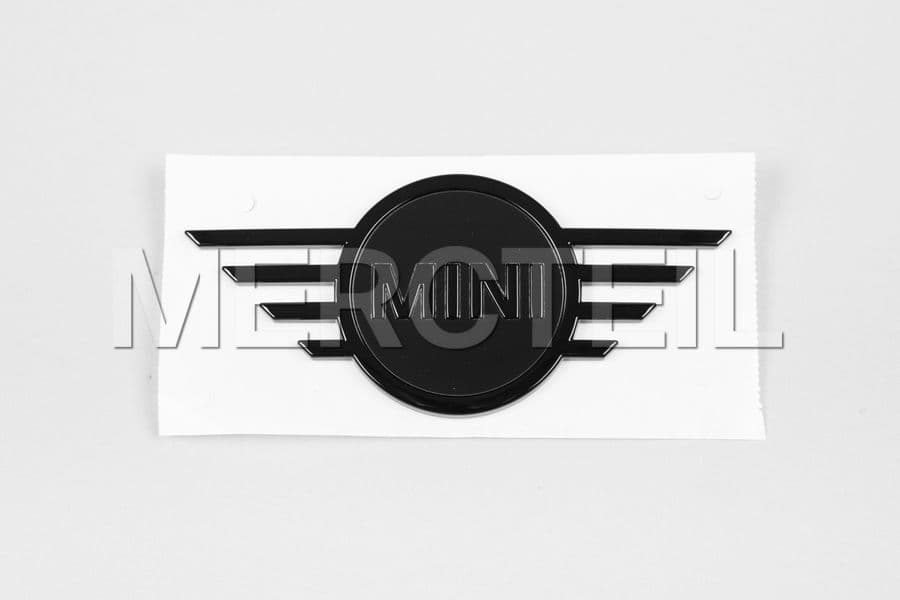 Logo Mini John-Cooper-Works JCW Emblème Métal 87mm Ailes PourClubman-S One Noir