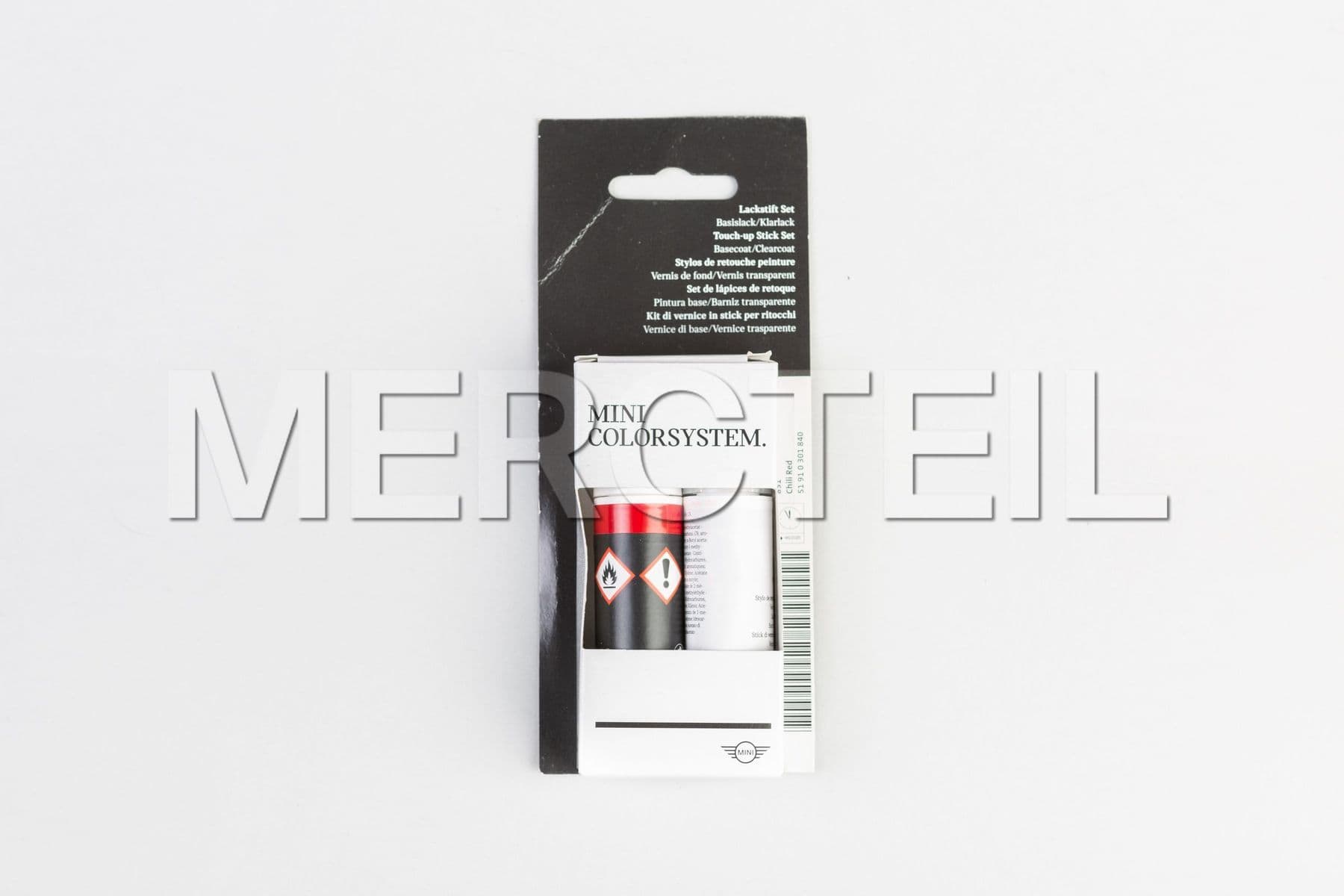 51910301840 BMW Lackstift Set Chili Red