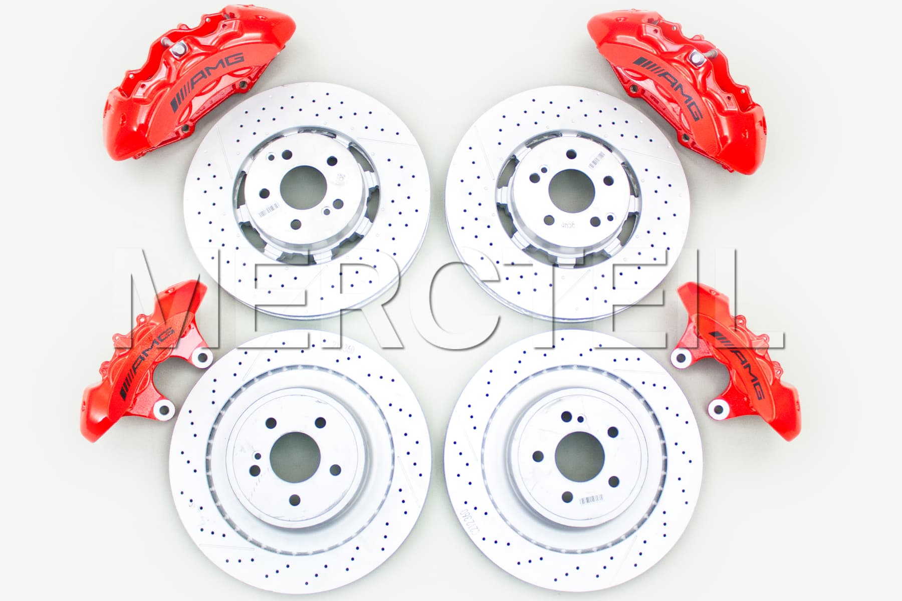 63 AMG Red Brake System for E-Class, CLS-Class