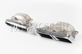 65 AMG Exhaust Tailpipes Covers Genuine Mercedes AMG (part number: A2314900200)