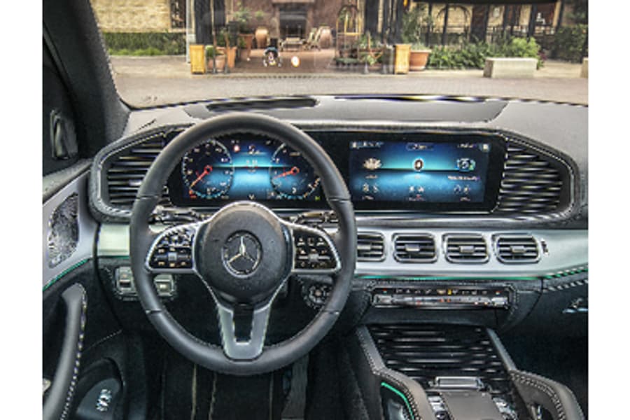 Lengenfelder Velours Kofferraummatte für Mercedes Benz EQS V297 mit  SOLLKNICK