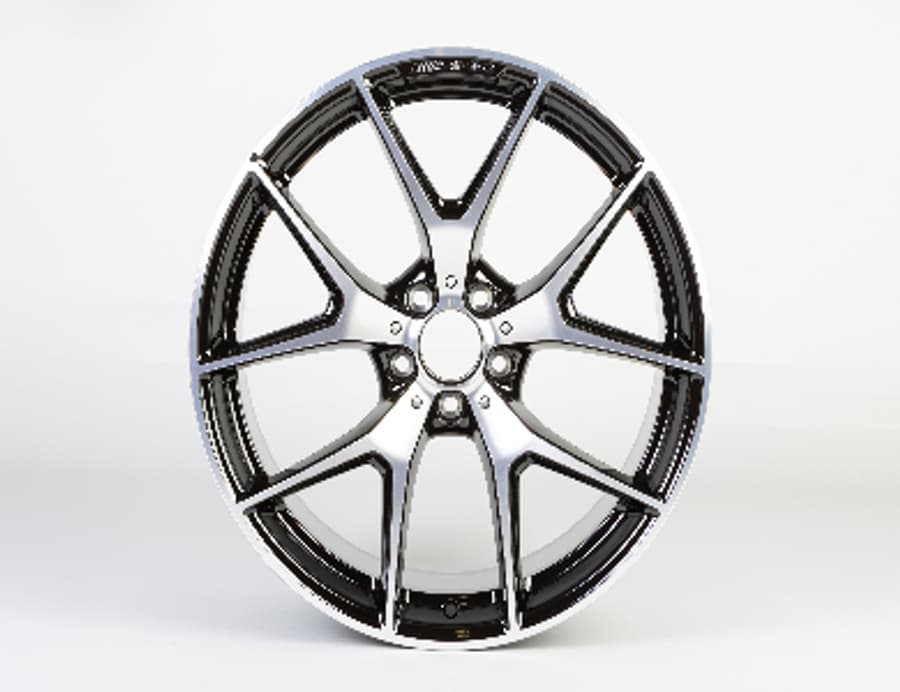 a25! AMG GLC-Class Wheels Set Cross Spoke Black 20 Inch X253 C253