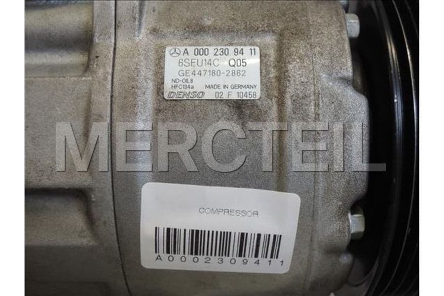 Buy the spare part Mercedes-Benz A0002309411 refrigerant compressor