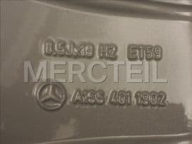 A16640119027X25 MERCEDES-BENZ SPOKE WHEEL