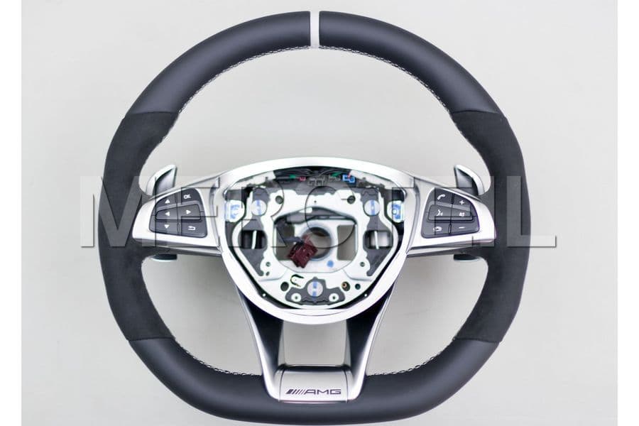 Buy the spare part Mercedes-Benz A16646016187M17 3 spoke steering 