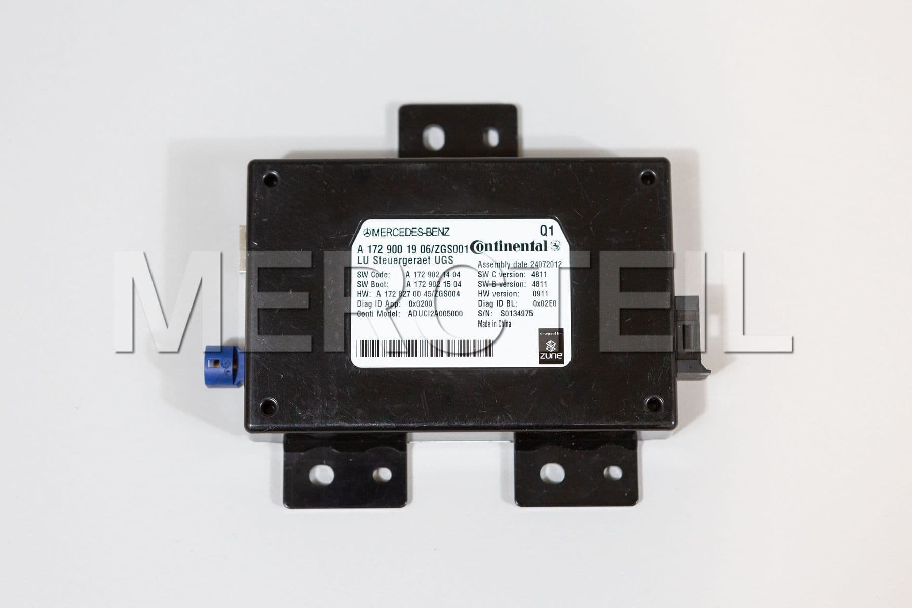 A1729008206 MERCEDES-BENZ CONTROL UNIT, COMPLETE