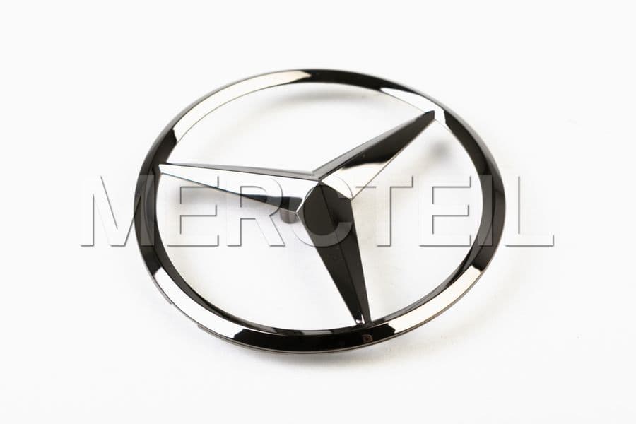 A-Class Hatchback Trunk Star Badge - Black Night Package W177 Genuine  Mercedes-AMG A1778178000