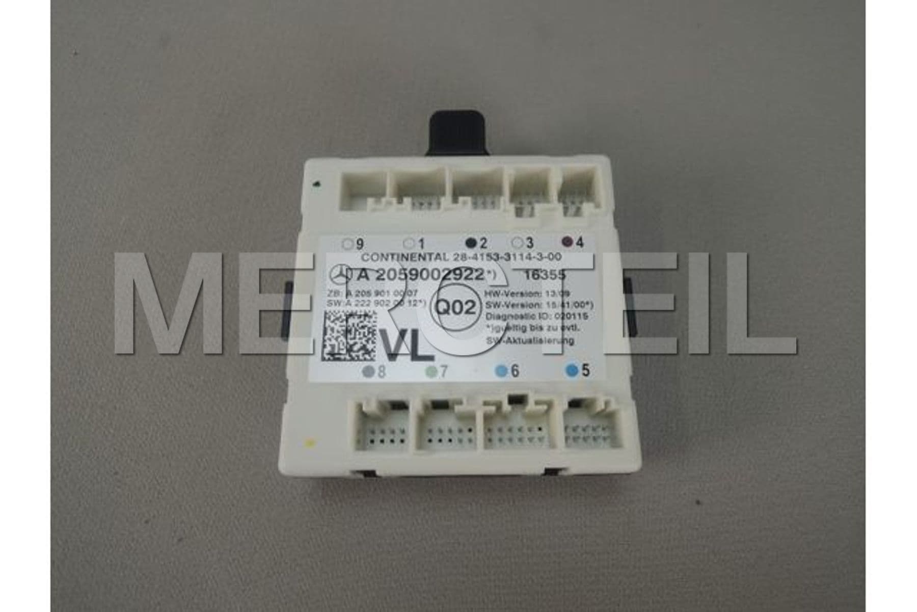 A2059000328 MERCEDES-BENZ CONTROL UNIT, COMPLETE