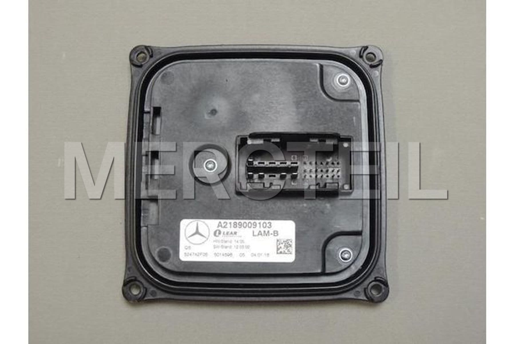 A2189009103 MERCEDES-BENZ CONTROL UNIT, COMPLETE