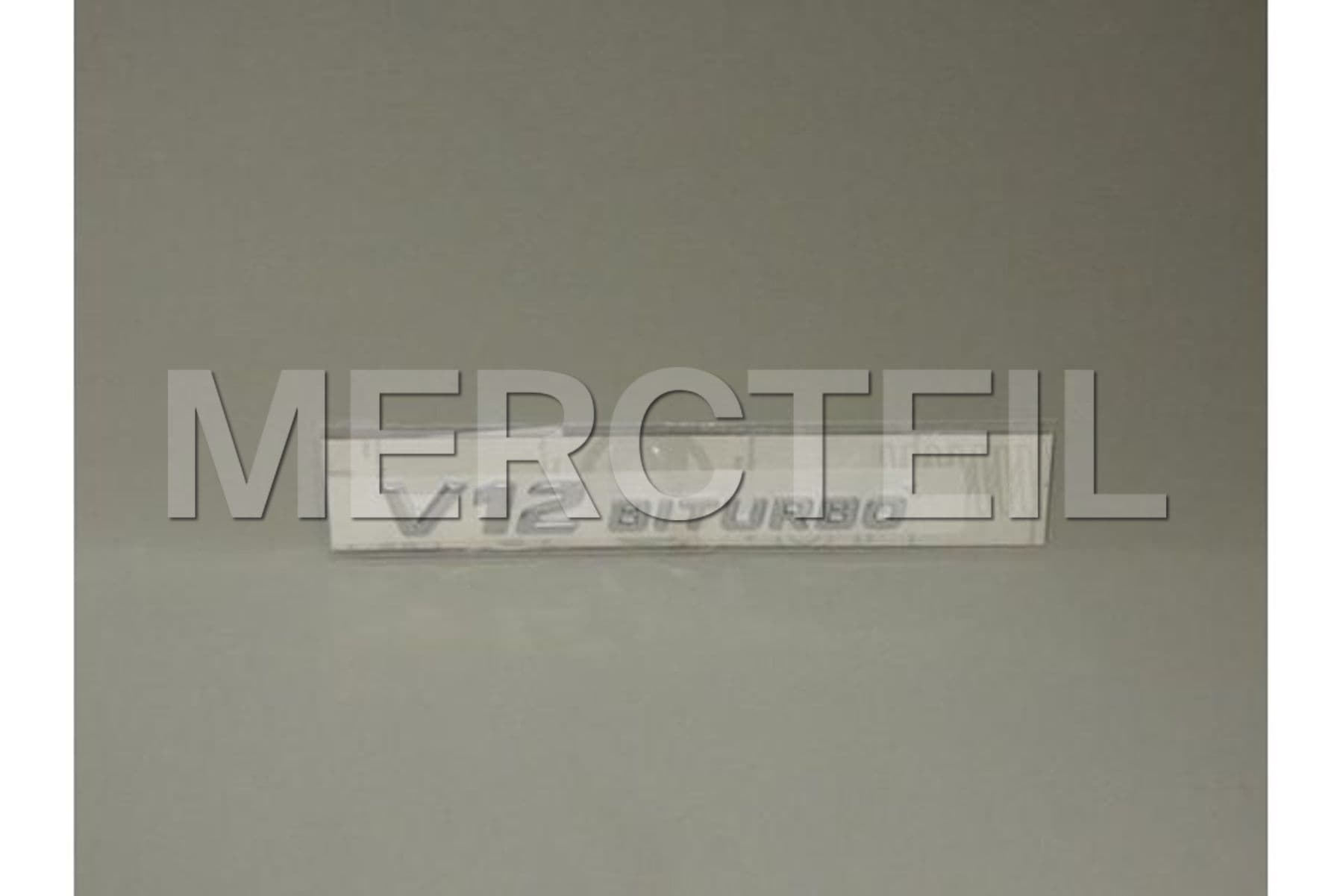 A2218171815 MERCEDES-BENZ TS MODEL PLATE