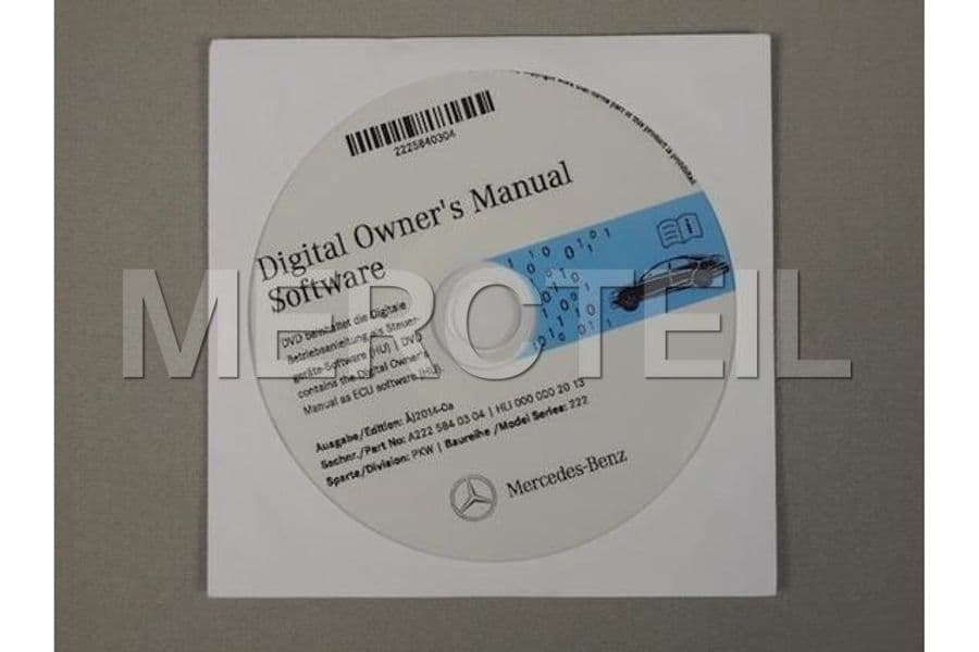 Buy the spare part MercedesBenz A2225840304 instruction manual