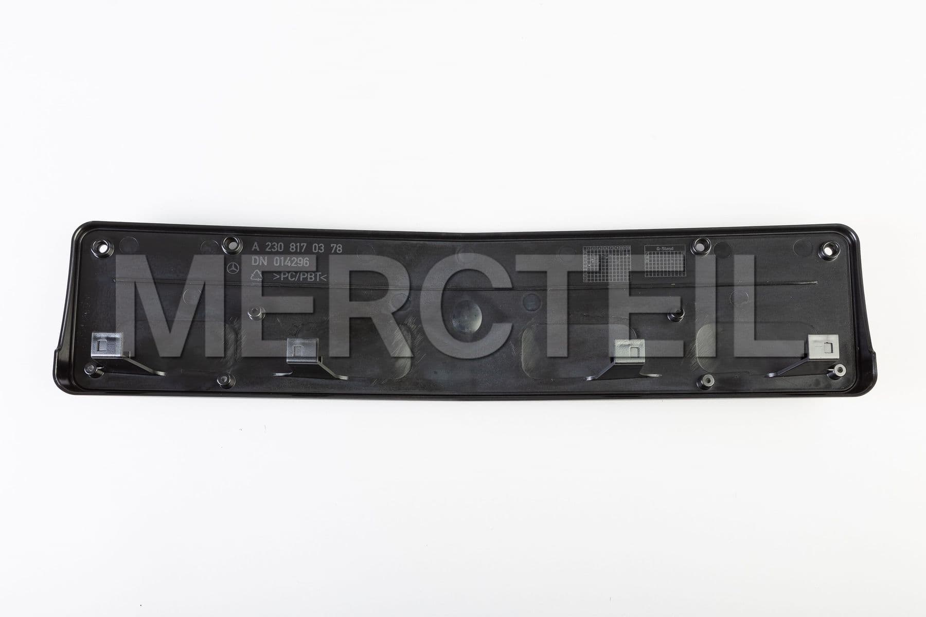 Buy The Spare Part Mercedes-Benz A23081703789051 License Plate Moulding