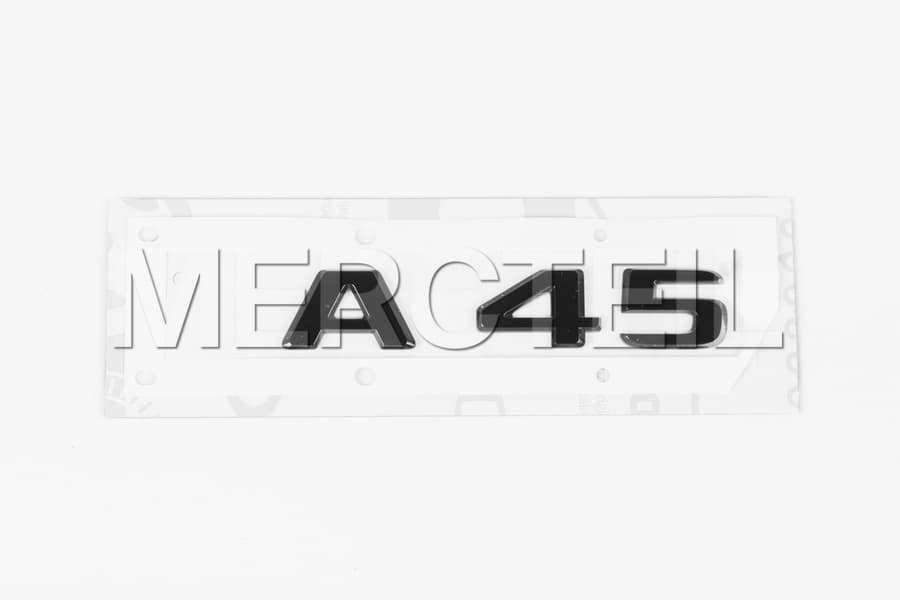 A45 Model Black Logo / Decal W177 Genuine Mercedes AMG A1778177400 preview 0