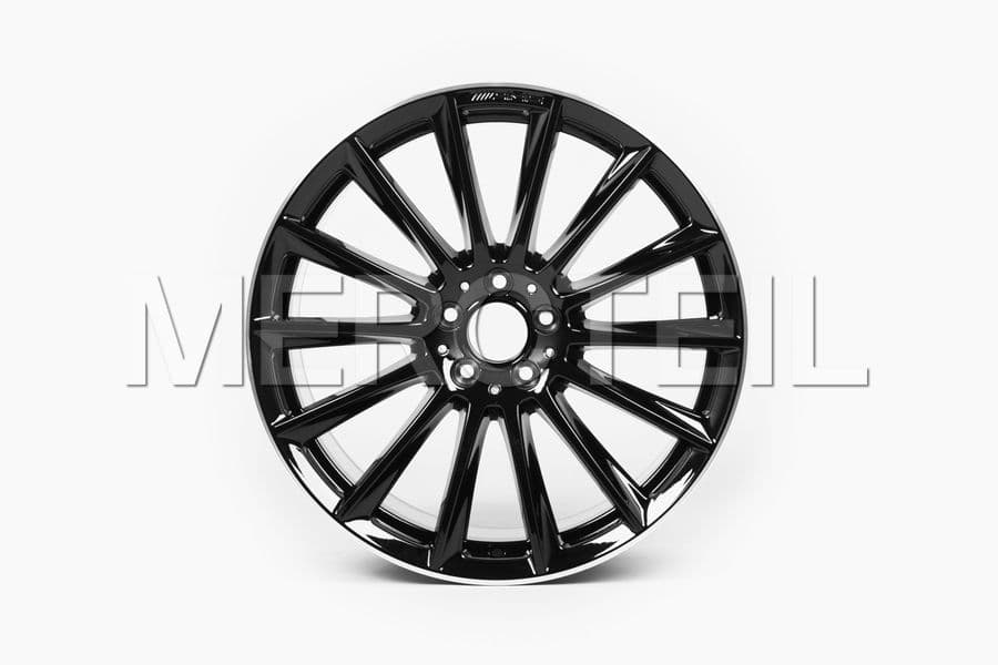 G-Class AMG 20 Inch Black Glossy Multi Spoke Wheels W463A Genuine