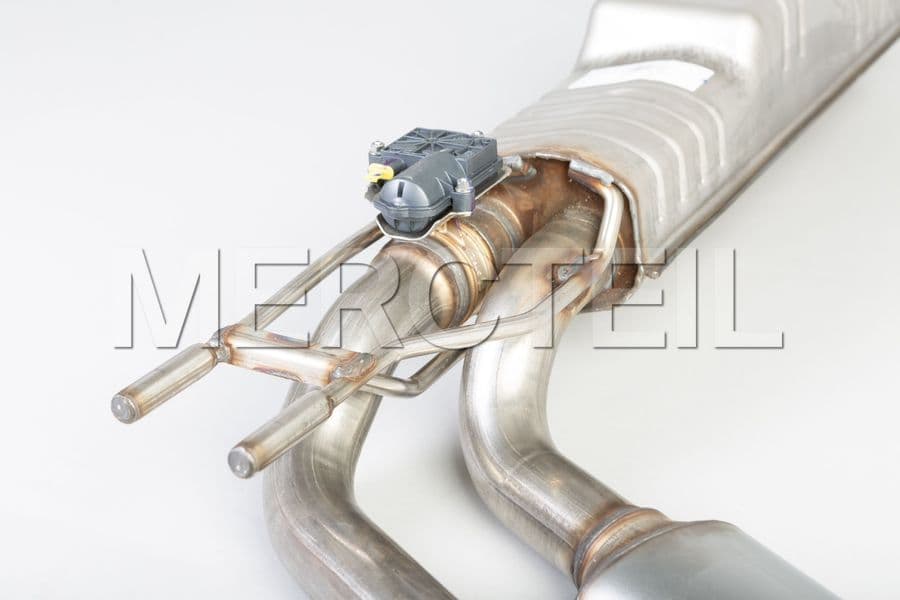 Buy the spare part Mercedes-Benz A4634903803 exhaust gas line rear