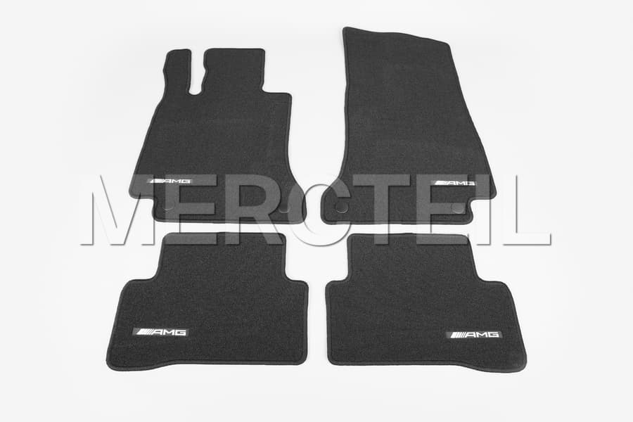 A Class AMG Floor Mats Set Black LHD/RHD W177/V177 Genuine Mercedes AMG preview 0