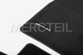 AMG A-Class Floor Mats Set Black LHD/RHD W177/V177 Genuine Mercedes-AMG A17768001029J74/A17768002029J74
