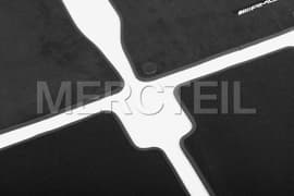 AMG A-Class Floor Mats Set Black LHD/RHD W177/V177 Genuine Mercedes-AMG A17768001029J74/A17768002029J74