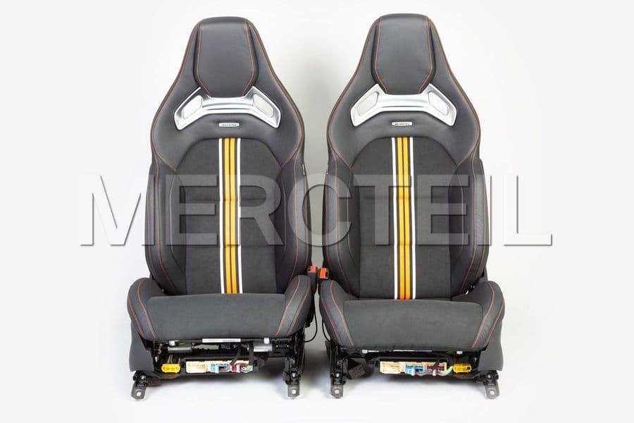 A Class AMG Orange Art Edition Seats Genuine Mercedes AMG preview 0
