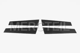 A-Class B-Pillar-Covers Set Carbon Style W/V177 Genuine Mercedes-Benz (Part number: A1776909001)