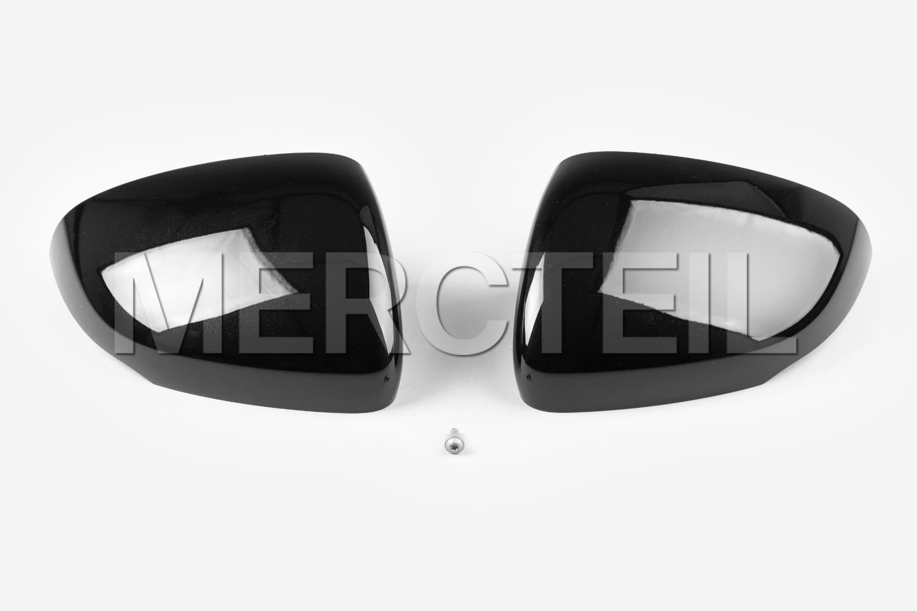 A-Class Black Glossy Mirror Caps Housing Set W177/V177 Genuine Mercedes-Benz A1778112700