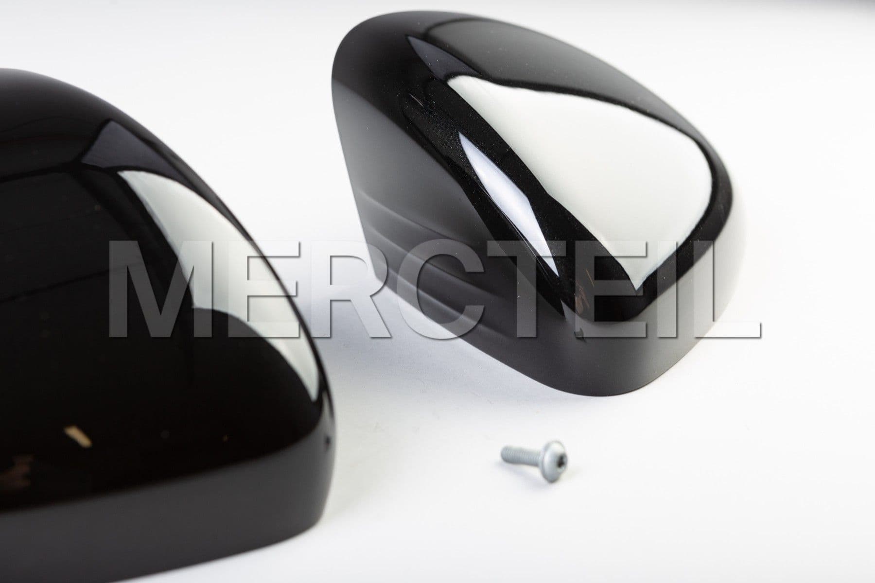 A-Class Black Glossy Mirror Caps Housing Set W177/V177 Genuine Mercedes-Benz A1778112700