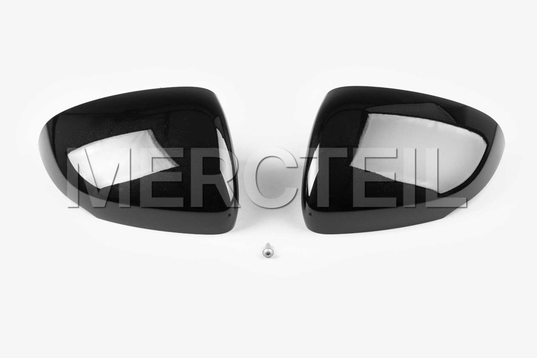 A-Class Black Obsidian Mirror Caps Housing Set W177/V177 Genuine Mercedes-Benz A09981174009197/A09981175009197