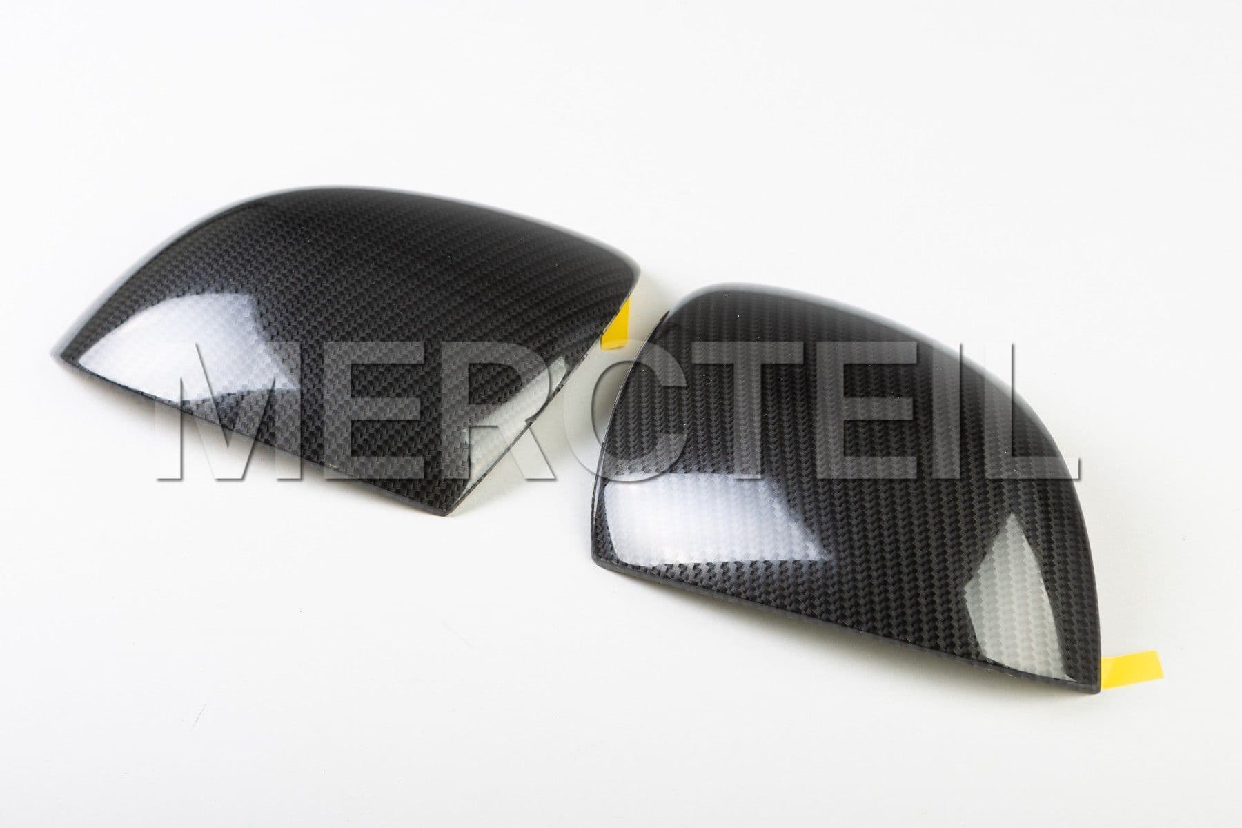 Carbon Style Mirror Covers CLA Class Genuine Mercedes Benz (part number: A1778112300)