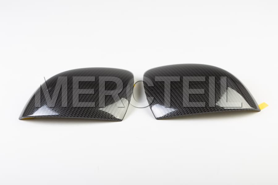 A Class / CLA Class Carbon Style Mirror Covers Kit W177 / C118 Genuine Mercedes Benz preview 0