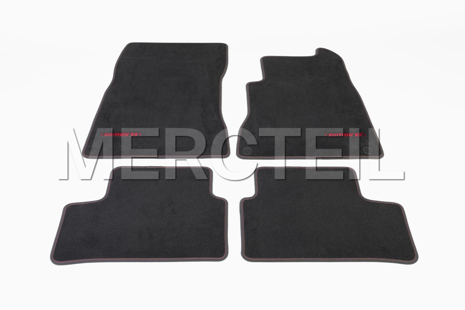 AMG Edition 55 Velours-Fußmatten-Set Schwarz LHD/RHD A-Klasse W177/V177 Original Mercedes-AMG A17768050073D16/A17768052073D16