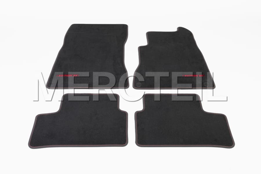 A Class Edition 55 AMG Velour Floor Mats Set Black LHD/RHD W177/V177 Genuine Mercedes AMG preview 0