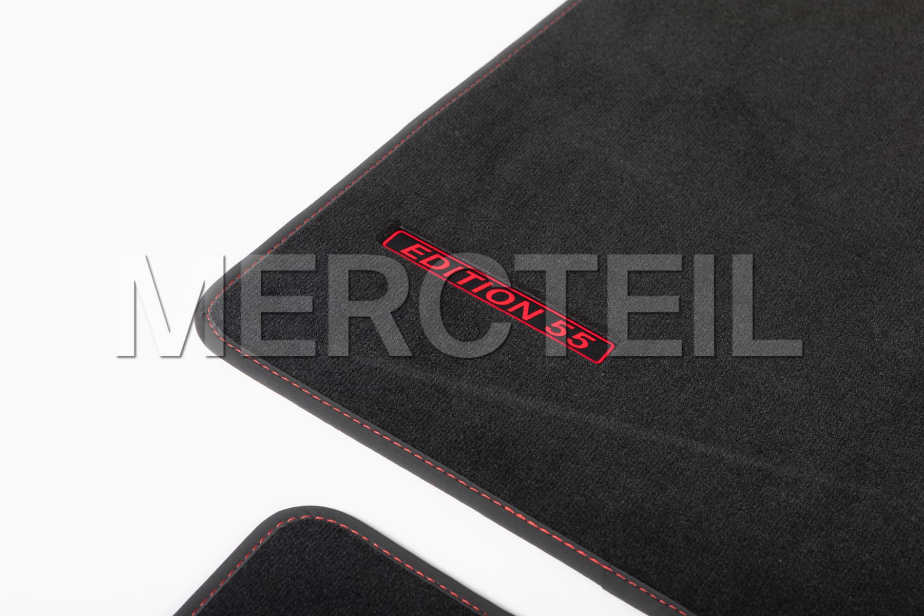 AMG Edition 55 Velours-Fußmatten-Set Schwarz LHD/RHD A-Klasse W177/V177 Original Mercedes-AMG A17768050073D16/A17768052073D16
