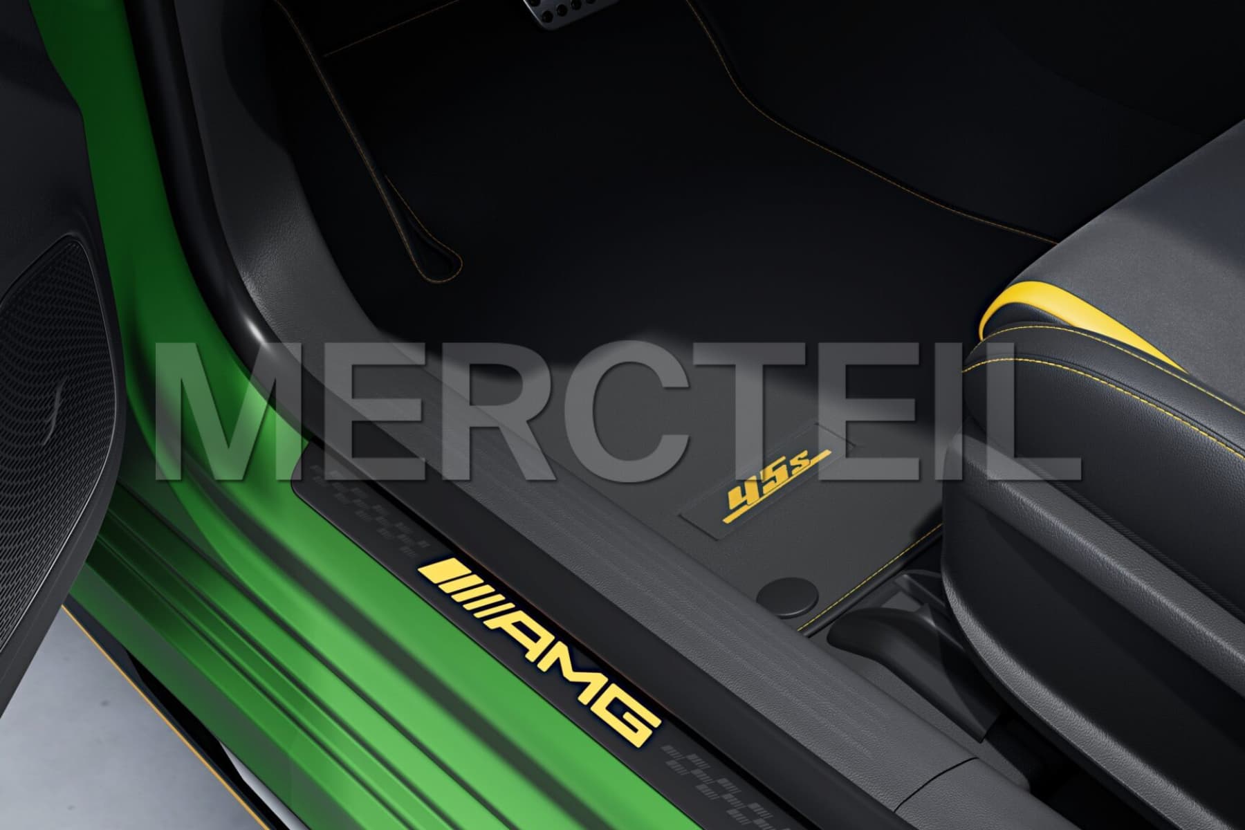 A Class Exchangeable AMG Limited Edition Black Yellow Covers