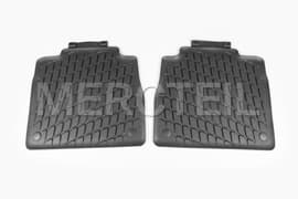 C Class All Season Rear Floor Mats W206 Genuine Mercedes Benz (part number: A20668026049G33)