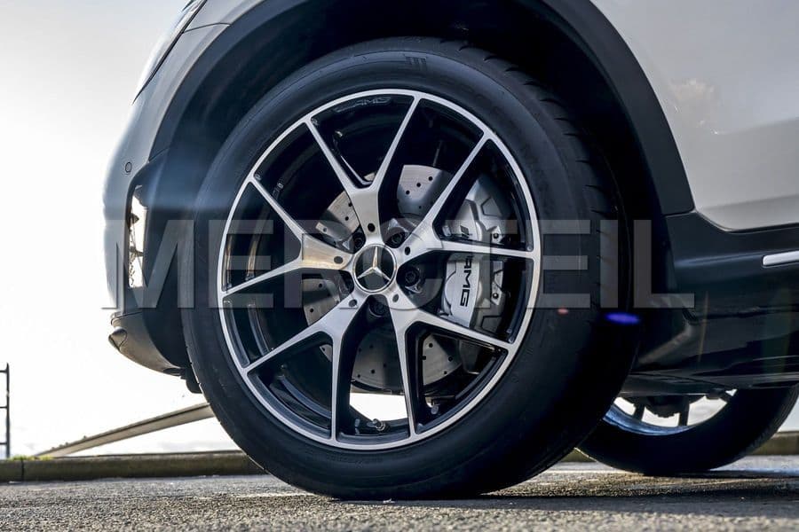 Amg Inch Set Of Titanium Grey Alloy Wheels For Glcclass