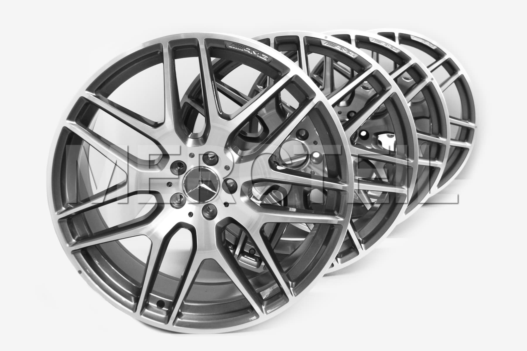 AMG R21 Set Of Alloy Wheels Part Number A16640128007X21, 1664012800 7X21.