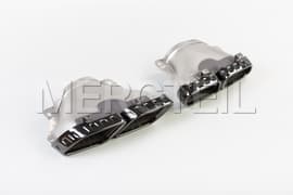 AMG 63 Exhaust Tips Black Package Genuine Mercedes AMG (part number: A0004902500)