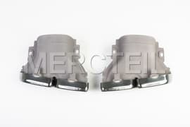 E63 AMG Exhaust Tips Night Package W213 Genuine Mercedes AMG (part number: 	
A2134904100)