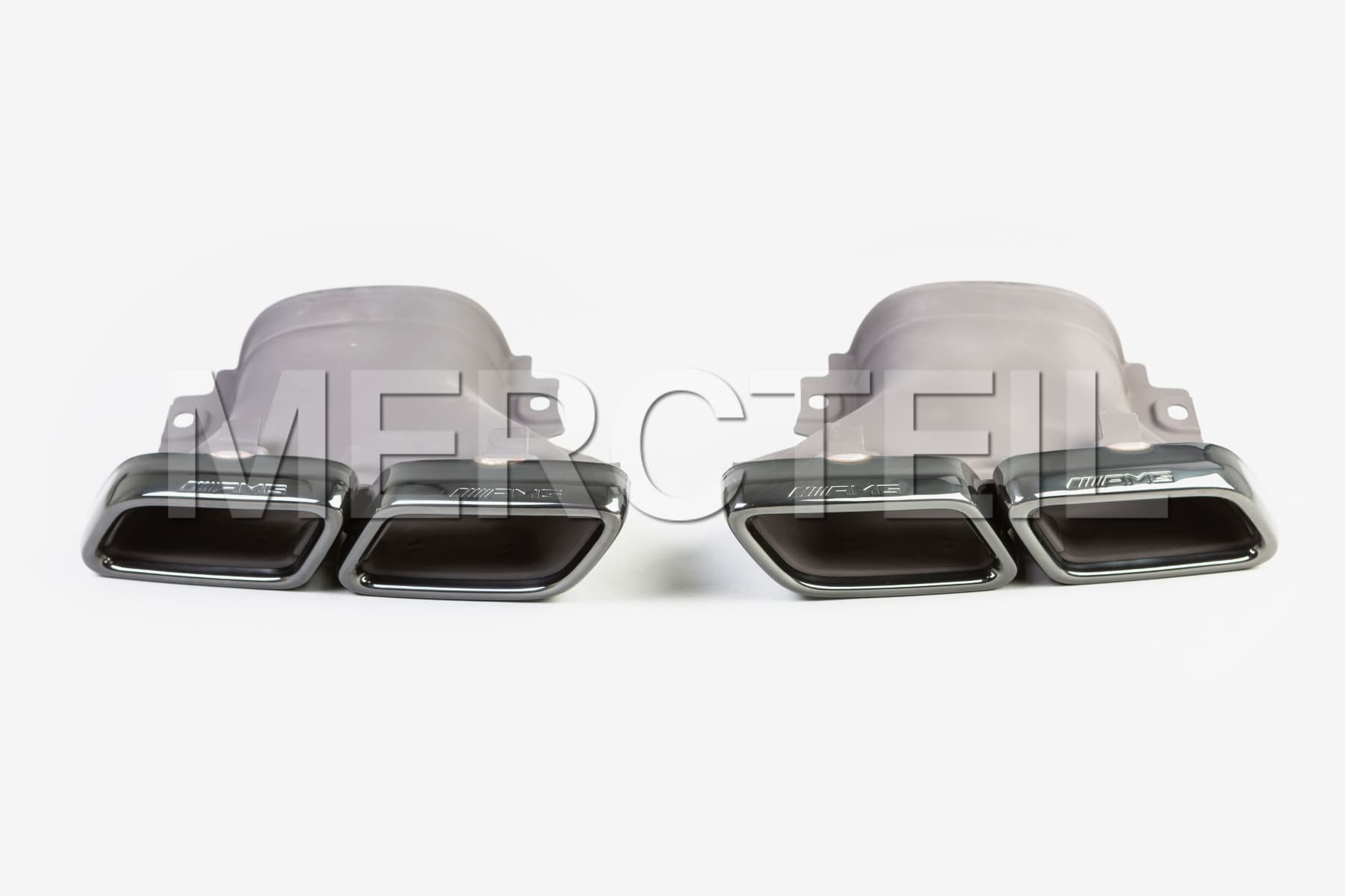 E63 AMG Exhaust Tips Night Package W213 Genuine Mercedes AMG (part number: 	
A2134904100)