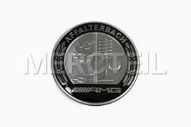 AMG Affalterbach Emblem Dunkelchrom Frontstoßstange Motorhaubenzeichen Original Mercedes-AMG A0008177109