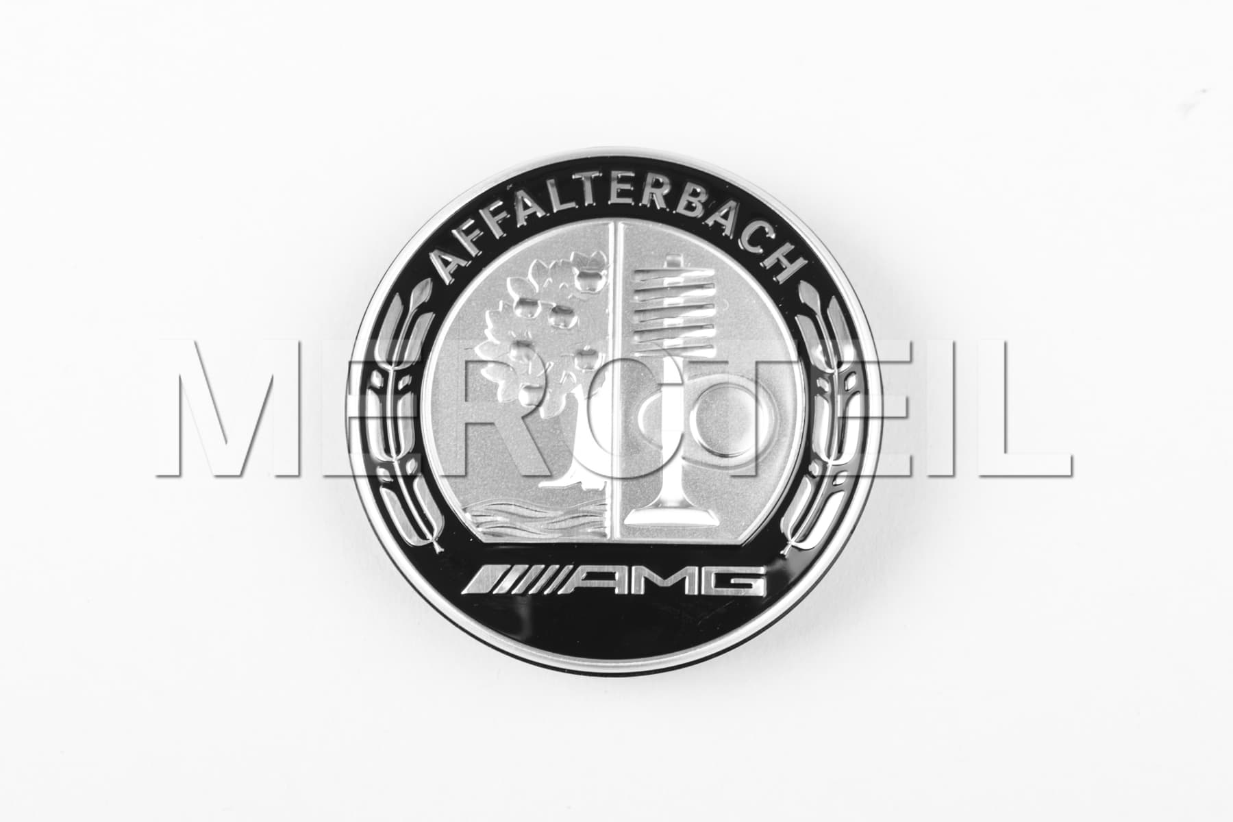 AMG Affalterbach Emblem Frontstoßstange Motorhaube Zeichen Echtes Mercedes-AMG (Teilenummer: A0008170308)