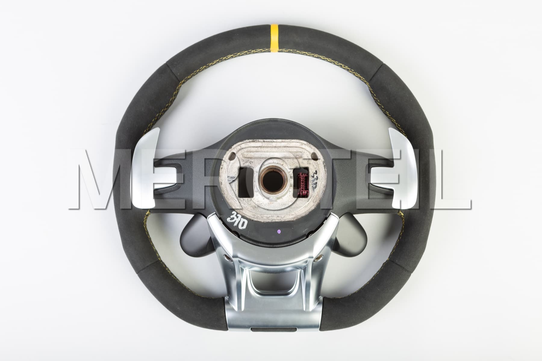 AMG Alcantara Steering Wheel With Switch Panels Genuine Mercedes AMG (part number: A00046098081C86)