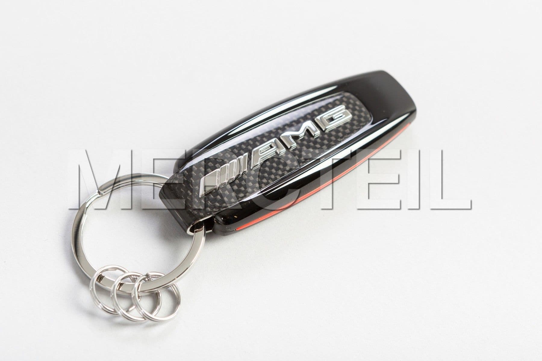 AMG Black Carbon Keyring Genuine Mercedes AMG Collection (Part number: B66953338)